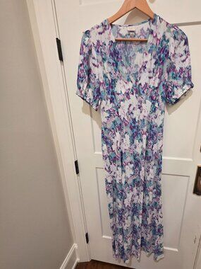 A New Day ikat print maxi dress